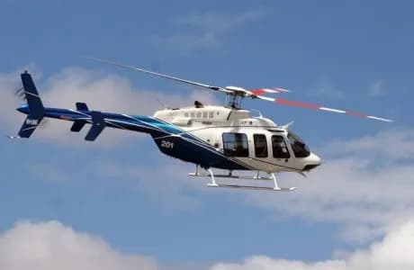 Bell 407 helicopter